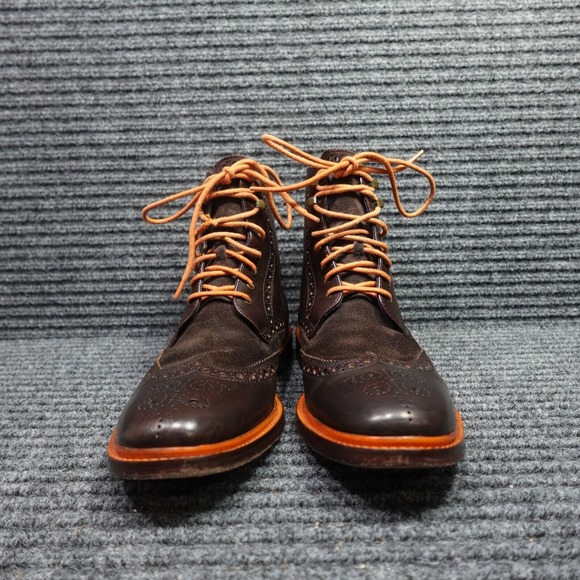 Cole Haan Shoes Mens 9 M Air Harrison Brown Wingtip Leather Lace up C10756 main image 9